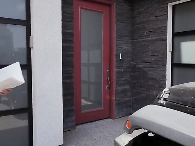 MILF with big fake boobs Mckenzie Lee stops cleaning and gets mistakingly fucked by Evan Stone