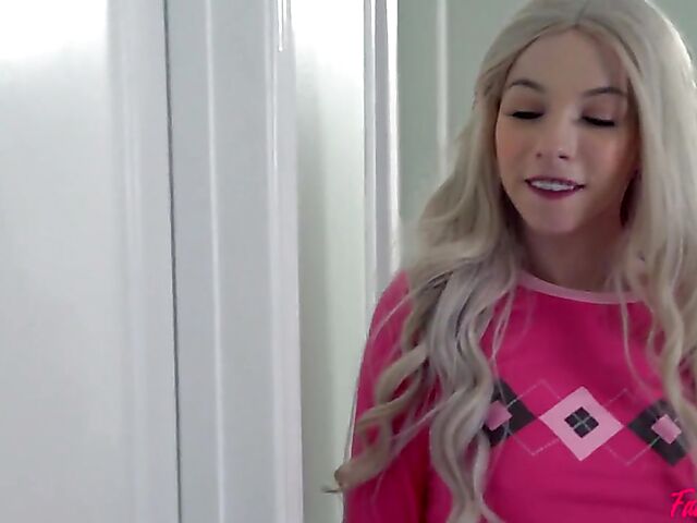 Christie Stevens & Kenzie Reeves- Milf and teen get nailed in bed and have a foursome