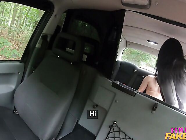 Crazy taxi fuck with female cab driver Zuzu Sweet