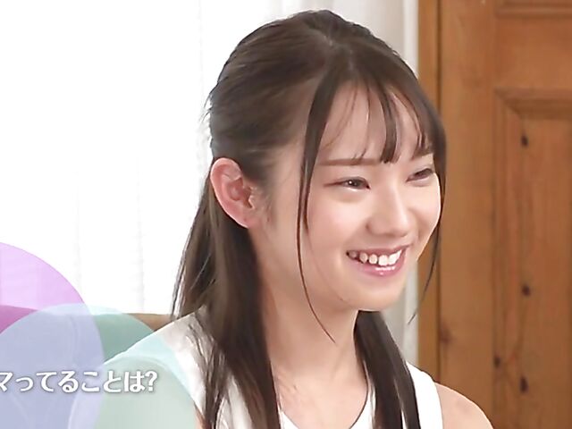 New cute Japanese girl Uta Hayano makes horny guys happy