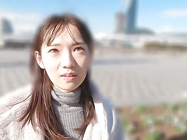 New cute Japanese girl Uta Hayano makes horny guys happy