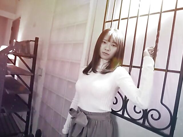 New cute Japanese girl Uta Hayano makes horny guys happy