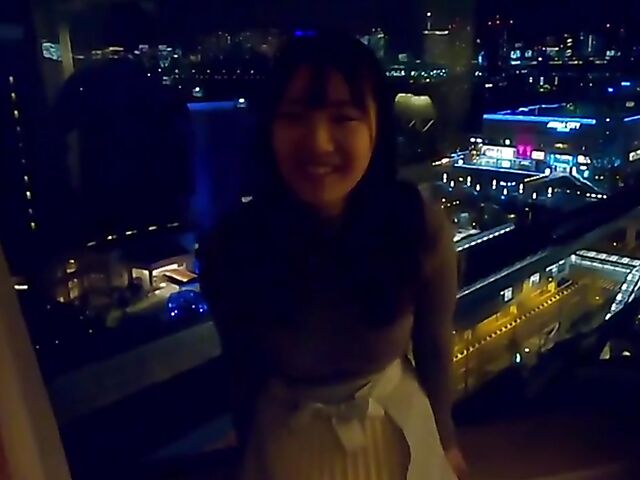 New cute Japanese girl Uta Hayano makes horny guys happy