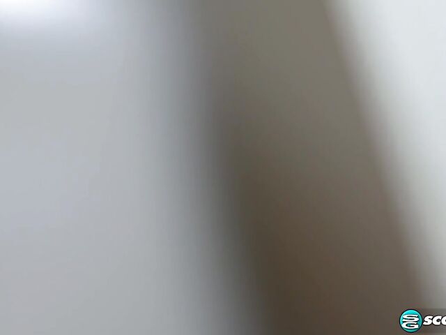 Big natural tits solo in the kitchen with busty Bonne Shine