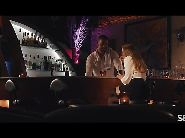 Eveline Dellai & Angelo Godshack - Bar fuck and wine