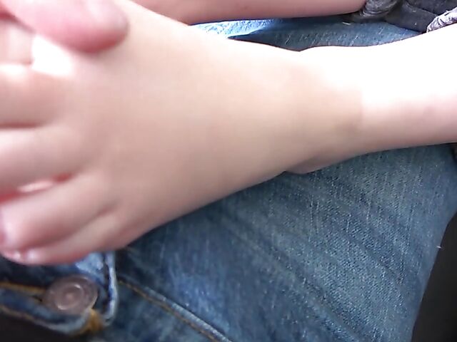 Very real POV sex with smiling brunette Fiona Frost