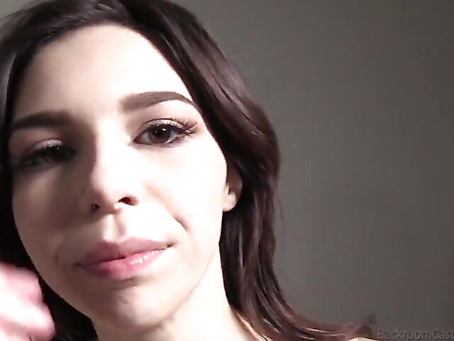 Teen anal casting with 18-year-old Lexus Love