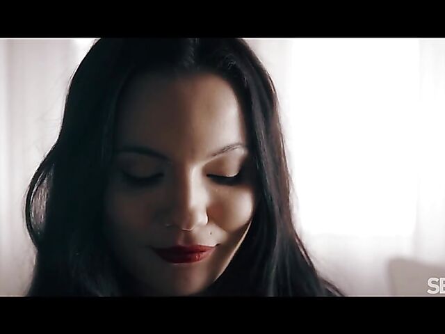 Sensual sex in lingerie with stunning Vanessa Decker