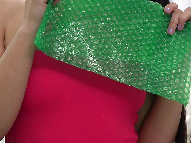 Black on asian with long-haired chick Kourtney Kai