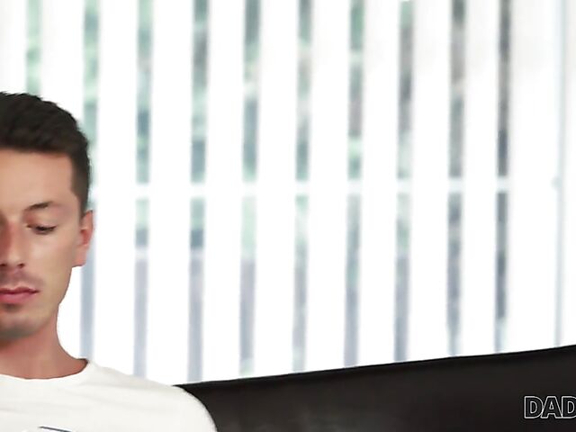 Bikini babe Victoria Daniels gets boned by a lucky old man