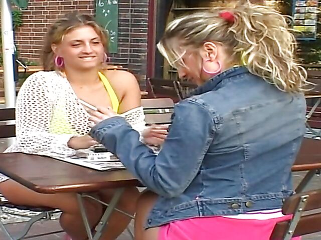 Spanking punishment and more fun with Master Costello's sexy slave girls