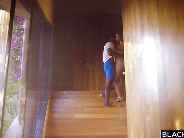 Agatha Vega & Jesus Reyes  - Interracial outdoor love in Ibiza