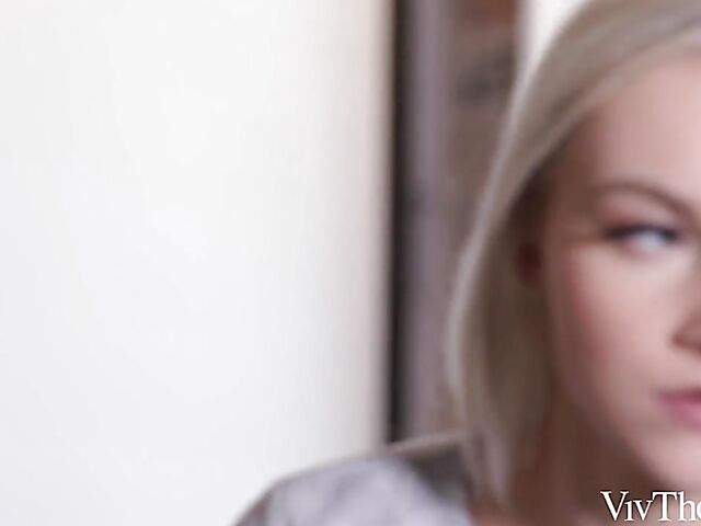 Mary Rock and Marilyn Sugar in Viv Thomas lesbian video