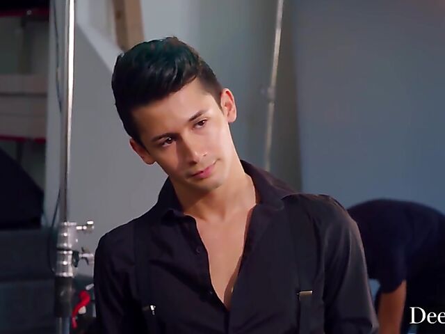 BBC threesome on set with Ashley Lane and Naomi Swann