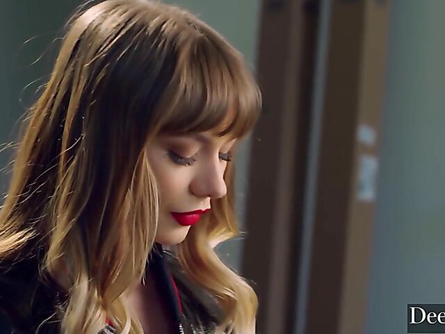 BBC threesome on set with Ashley Lane and Naomi Swann