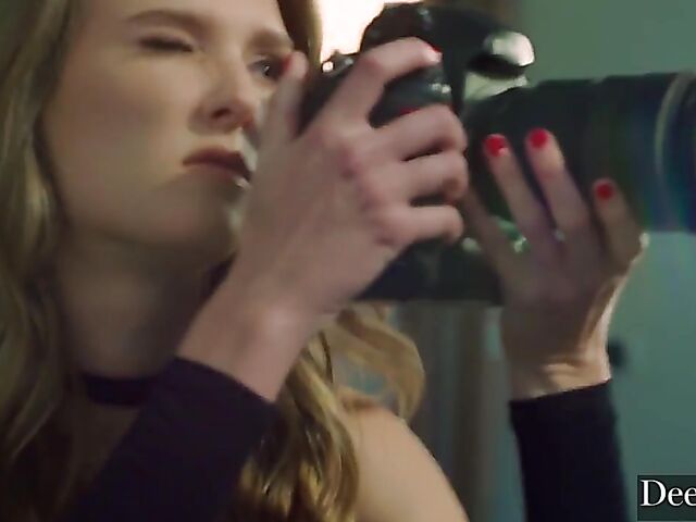 BBC threesome on set with Ashley Lane and Naomi Swann