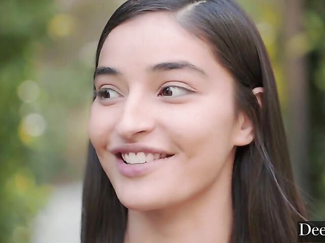 Sweet young Emily Willis' interracial big black cock experience