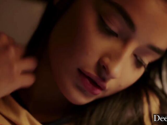 Sweet young Emily Willis' interracial big black cock experience