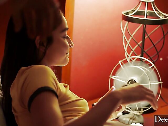 Sweet young Emily Willis' interracial big black cock experience