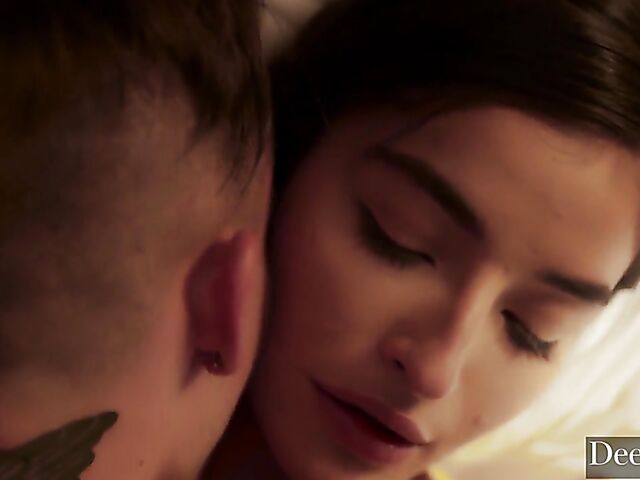 Sweet young Emily Willis' interracial big black cock experience