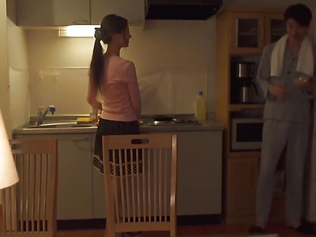 Skinny Japanese teacher Iroha Natsume gets pounded at school