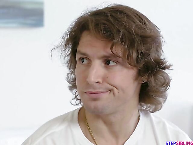 Blonde teen Coco Lovelock is happy to fuck her stepbrother