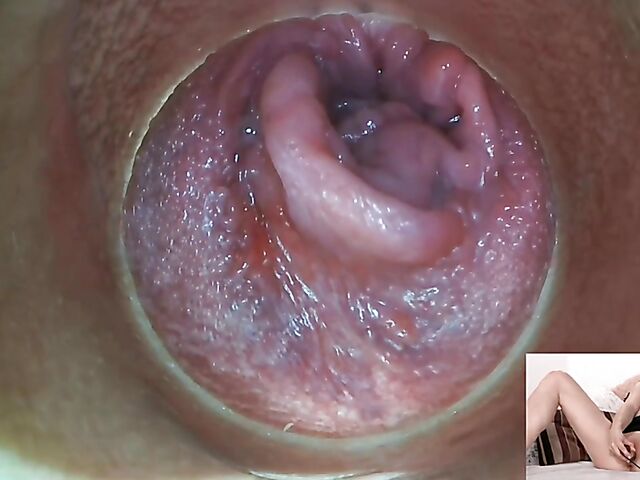 Lily Joy - Close up pussy inspection with a camera