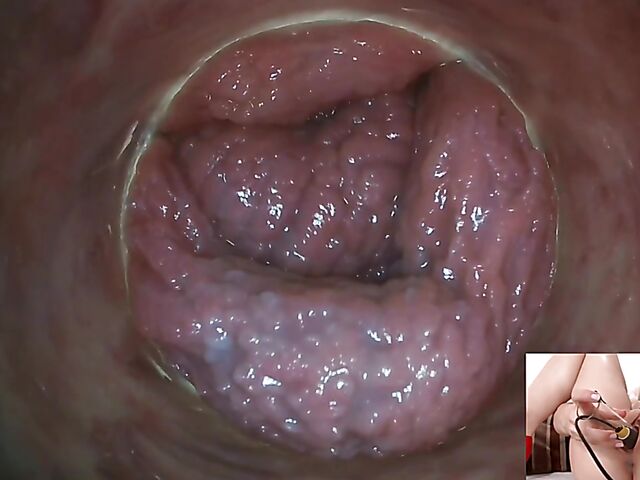 Lily Joy - Close up pussy inspection with a camera