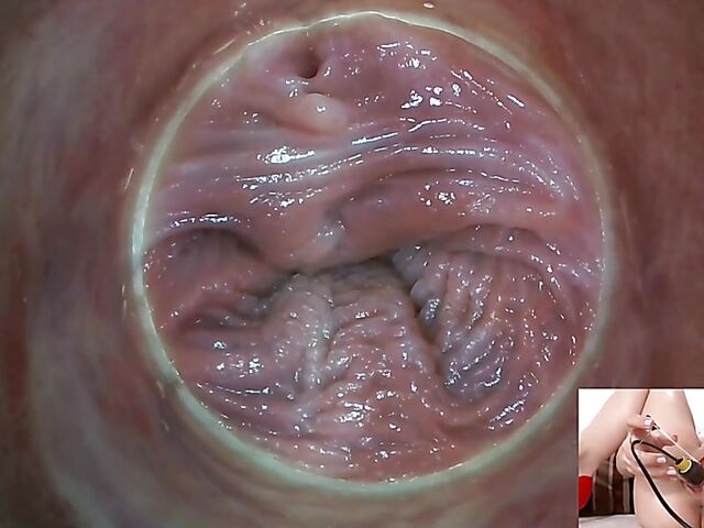 Lily Joy - Close up pussy inspection with a camera