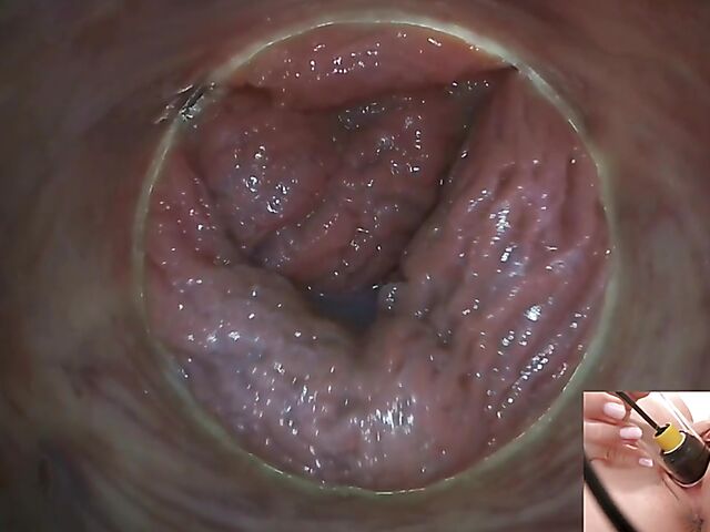 Lily Joy - Close up pussy inspection with a camera