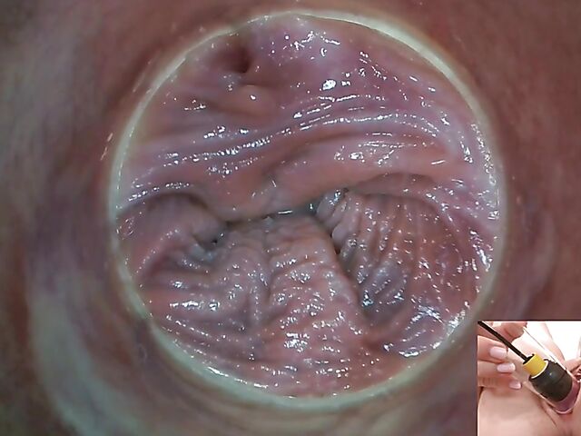 Lily Joy - Close up pussy inspection with a camera