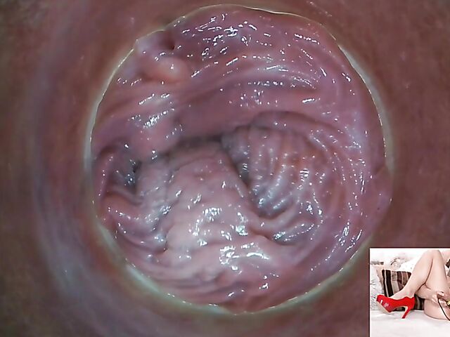 Lily Joy - Close up pussy inspection with a camera