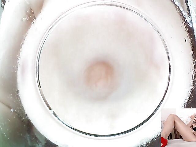 Lily Joy - Close up pussy inspection with a camera