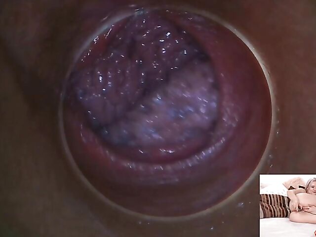 Lily Joy - Close up pussy inspection with a camera