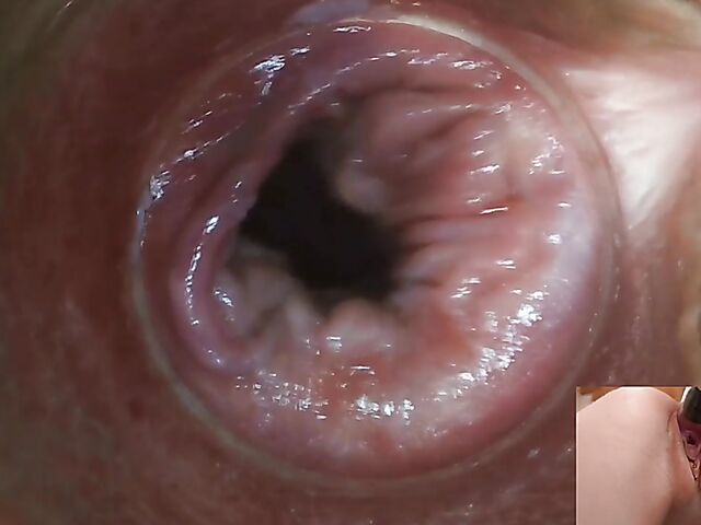 Lily Joy - Close up pussy inspection with a camera