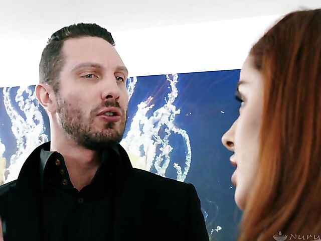 The best slippery nuru massage from petite Vanna Bardot