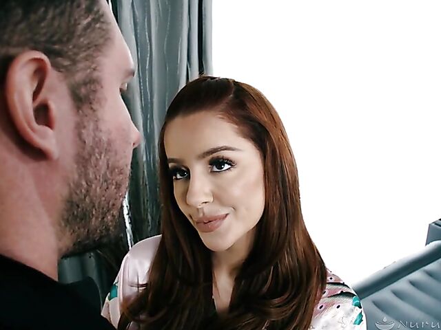 The best slippery nuru massage from petite Vanna Bardot