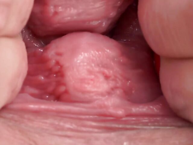 Solo pussy gaping outside with bad girl Rebecca Black