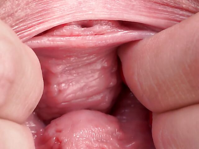 Solo pussy gaping outside with bad girl Rebecca Black