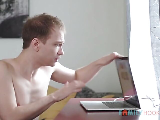 Brittany Andrews & Alex Jett - Big tits MILF and boy help each other