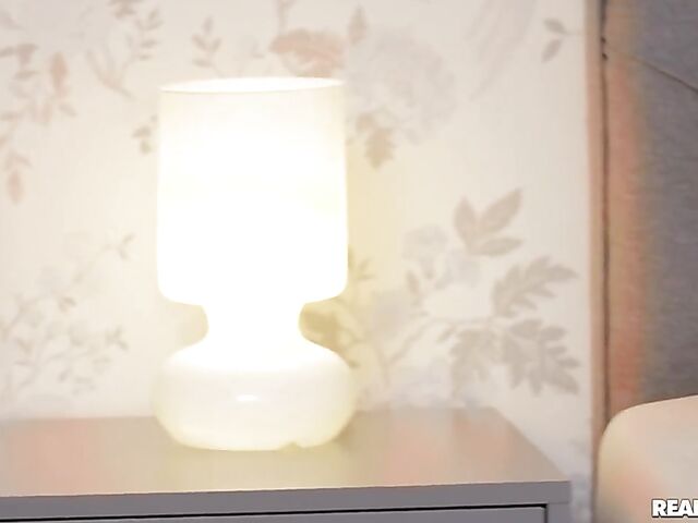 Big tits brunette Sofia Lee is way too horny