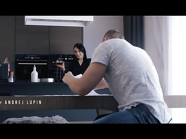 Erotic sex video with raven-haired Lexi Dona