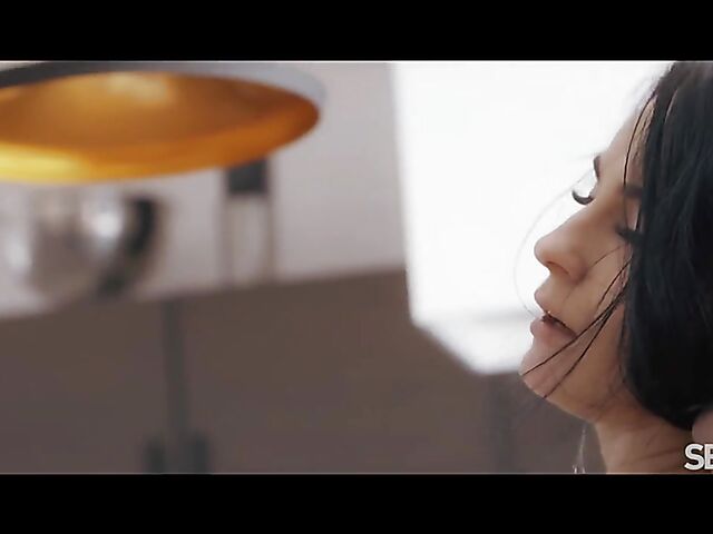 Erotic sex video with raven-haired Lexi Dona