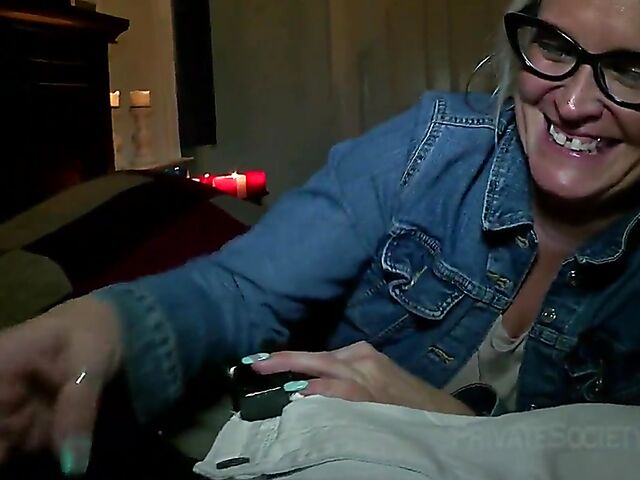 Mrs.Carlson is a mature black cock addict