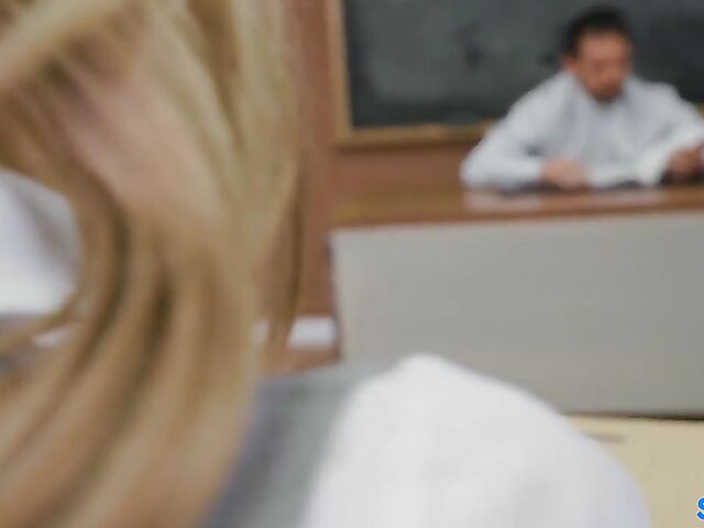 Ashley Lane - Bad schoolgirl's squirting orgasm with her teacher