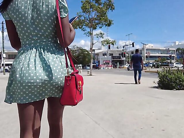 Outdoor solo with exotic Sofi Vega in Mexico