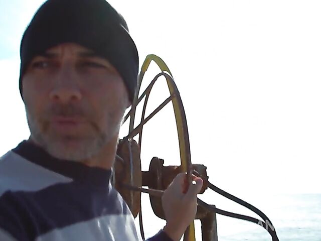 Seaside outdoor DP on a boat with Rebecca Volpetti