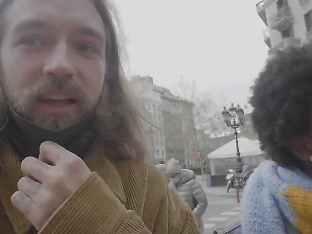 Interracial couple Annika and Johnny are addicted to toys