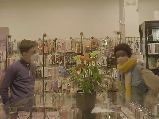 Interracial couple Annika and Johnny are addicted to toys