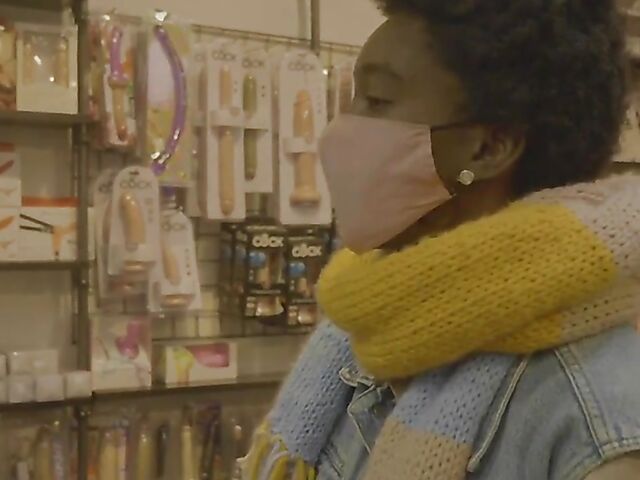 Interracial couple Annika and Johnny are addicted to toys